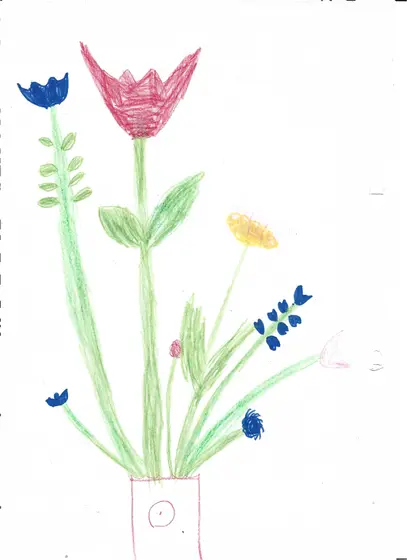 Kinderzeichnung, 1987