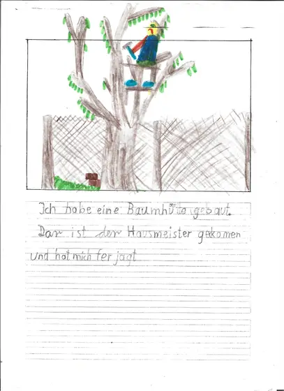 Kinderzeichnung, 1988
