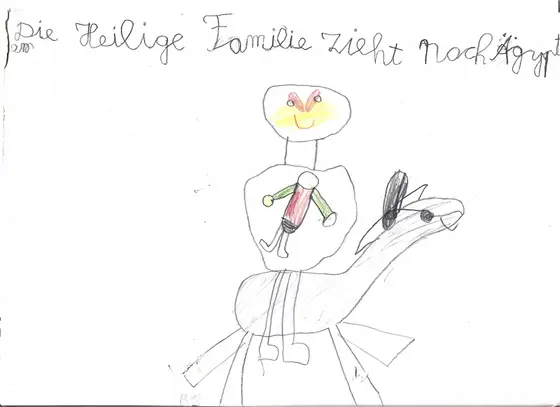 Kinderzeichnung, 1988