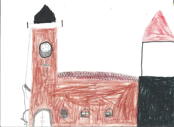 Kinderzeichnung, 1988