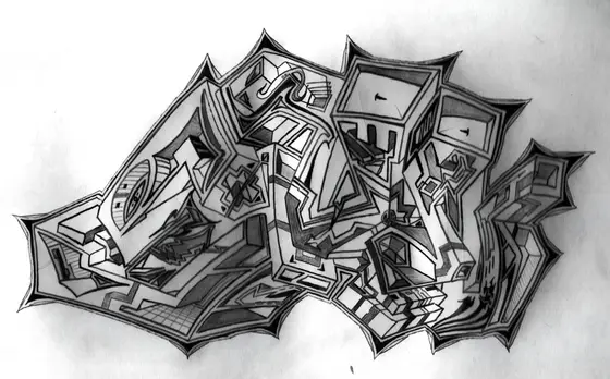 Zeichnung, 2001